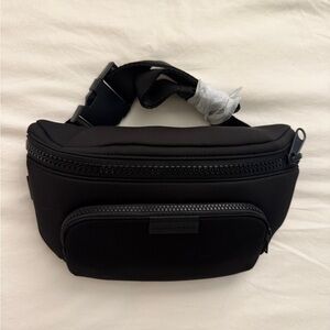 Dagne Dover Black Fanny Pack